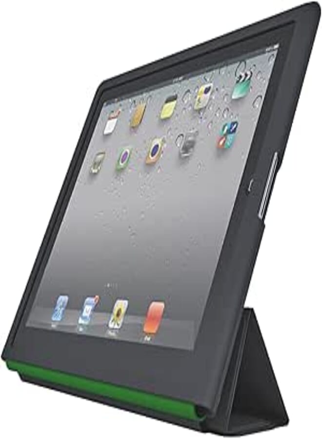 Leitz Complete Soft Folio Cover with Stand for New iPad/iPad 2 - Black